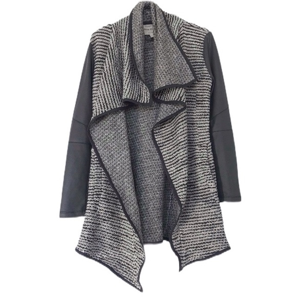 River Island Boucle Waterfall Grey Jacket - Picture 1 of 6